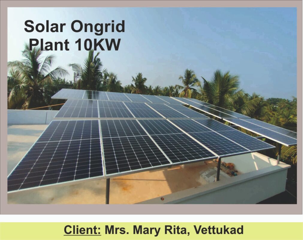Solar power plants in Trivandrum