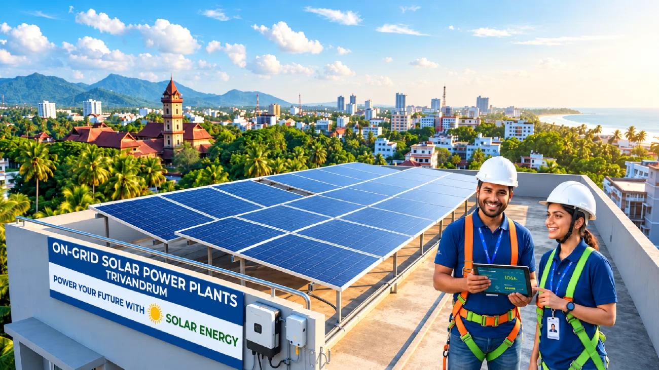 On-grid Solar power plants Trivandrum